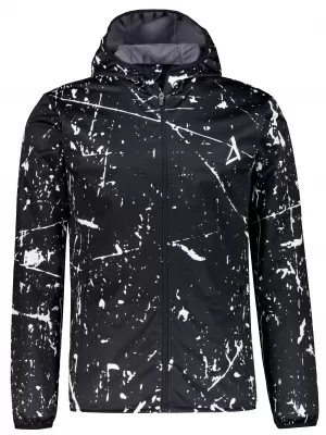 Pánská softshellová bunda premium ALTISPORT VOJ/ALM034JACK01 ČERNÁ