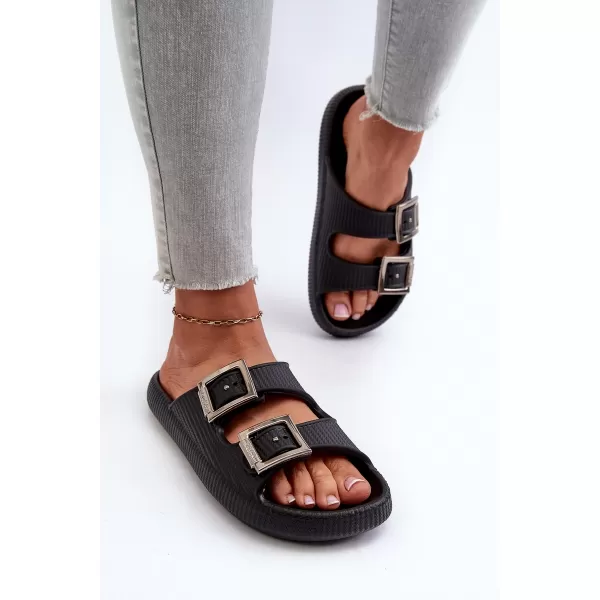  Dámské pantofle ZAXY LL285088 BLACK 