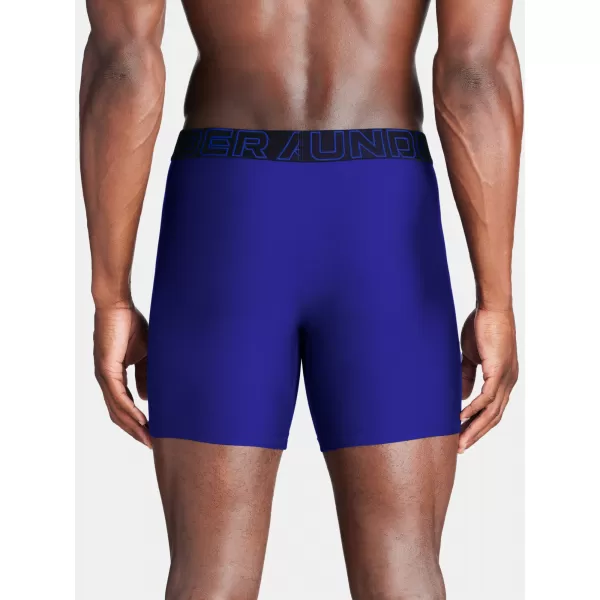 Pánské boxerky UNDER ARMOUR M UA PERF TECH 6IN (3KS) 1383878-400 MODRÁ 