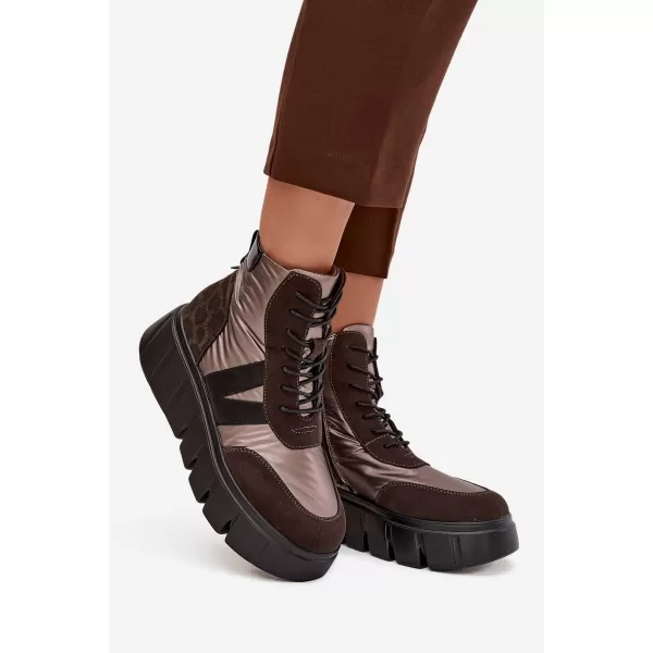  Dámské boty VINCEZA 58562 BROWN 