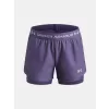 Dívčí kraťasy UNDER ARMOUR UA TECH PLAY UP 2N1 SHORT 6004985-520 FIALOVÁ