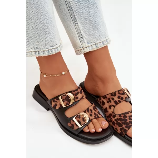 Dámské pantofle BOTO DANELLE 41335 TIGER/BLACK 