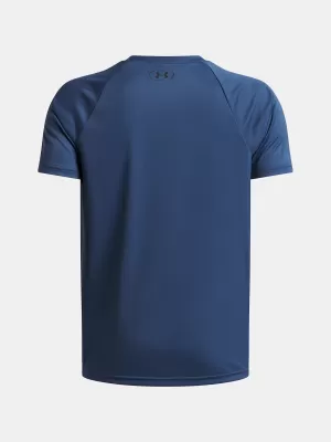 Chlapecké triko UNDER ARMOUR UA TECH BIG LOGO SS 1363283-498 TMAVĚ MODRÁ