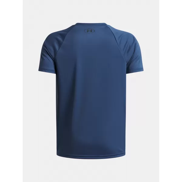 Chlapecké triko UNDER ARMOUR UA TECH BIG LOGO SS 1363283-498 TMAVĚ MODRÁ 