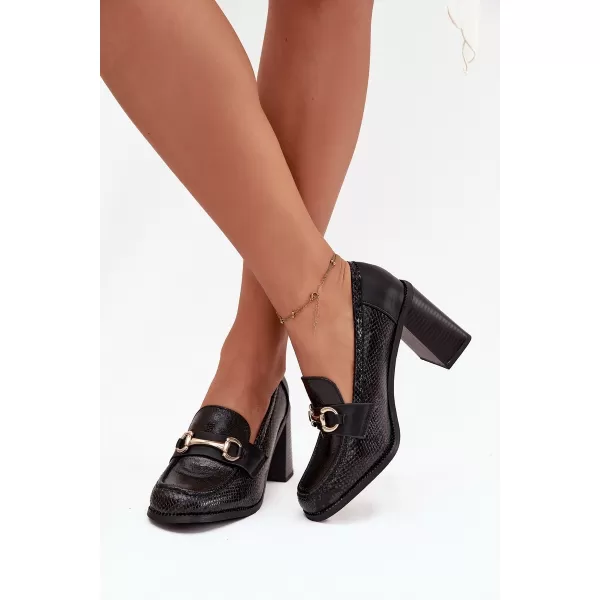  Dámské boty na podpatku BOTO NOVELLA 39305 BLACK 