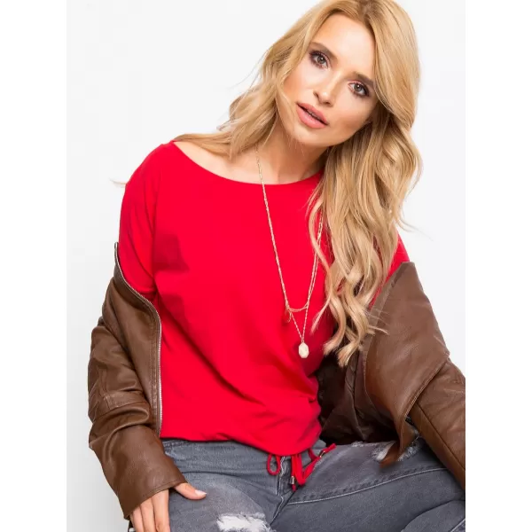  Dámská halenka BASIC FEEL GOOD RV-BZ-5122.11P RED 
