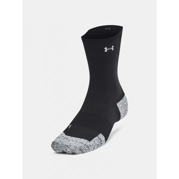  Ponožky UNDER ARMOUR UA AD RUN CUSHION CREW (3 PÁRY) 1387043-001 ČERNÁ 