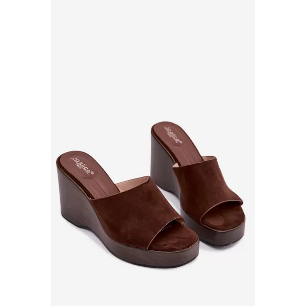  Dámské pantofle BOTO RAVELIA 41349 BROWN 