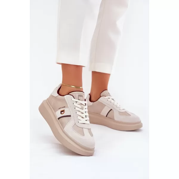  Dámské tenisky LOPEZ JUST DARE SS2D4003 BEIGE 