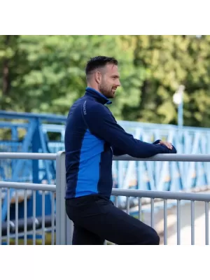 Pánská mikina PROGRESS TOREZ MODRÁ