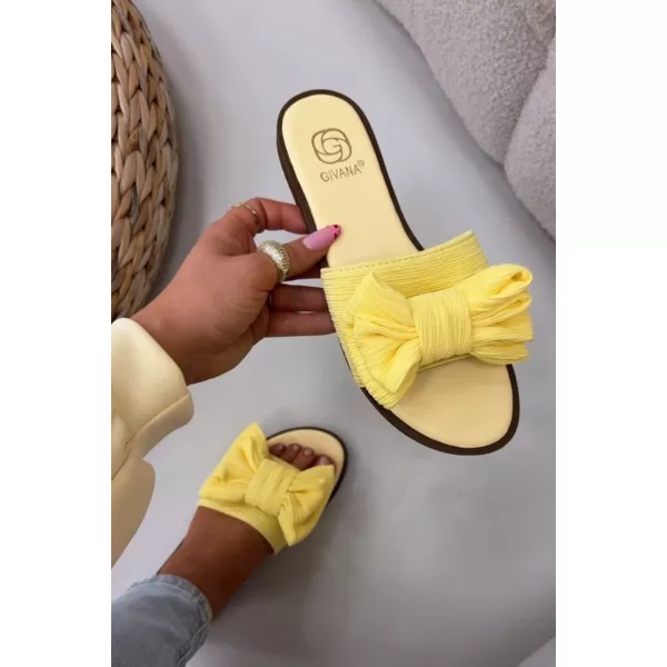  Dámské pantofle BOTO AMIVELLE 41415 YELLOW 