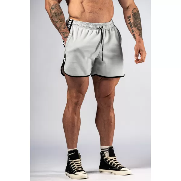  NEBBIA Teplákové šortky HERO 295 LIGHT GREY 