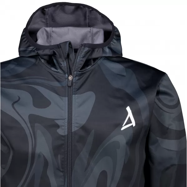  Pánská softshellová bunda premium ALTISPORT VOJ/ALM072JACK01 ČERNÁ 