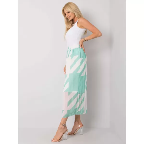  Dámská sukně ITALY MODA DHJ-SD-13325.73P WHITE-GREEN 