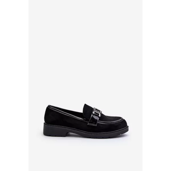  Dámské mokasíny S.BARSKI HY350A BLACK 