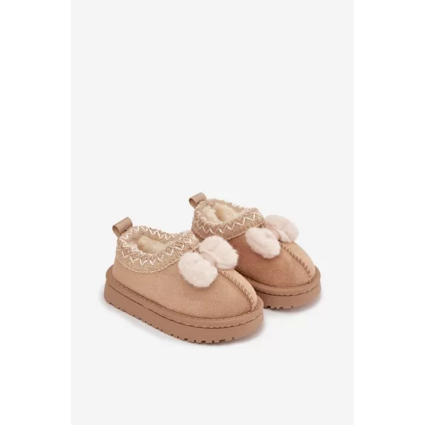  Dětské sněhule BOTO DAVEN 40657 BEIGE 