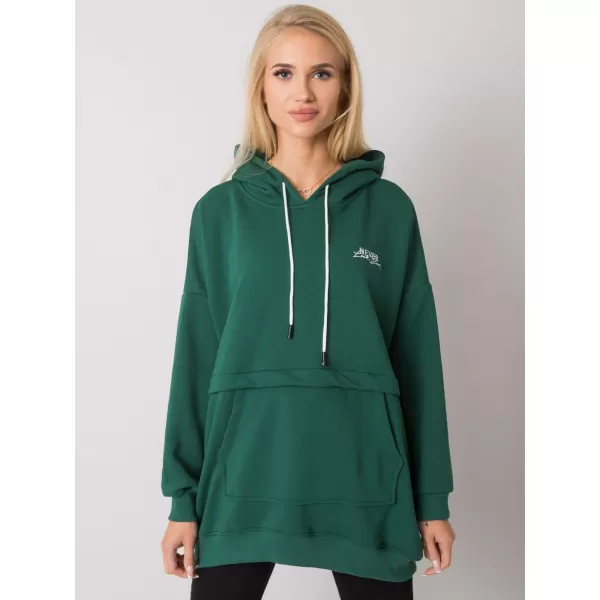  Dámská mikina RELEVANCE RV-BL-7095.30P DARK GREEN 