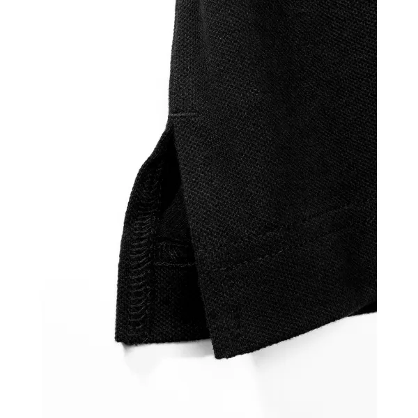  Pánské triko s límečkem BRANDIT 4215 BLACK 