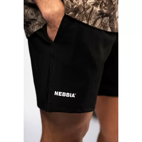  NEBBIA Tréninkové šortky POWER 902 BLACK 