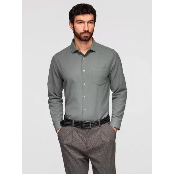  Pánská košile OMBRE K694 KHAKI 