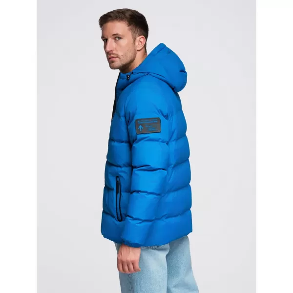  Pánská bunda OMBRE OM-JAHP-0302 BLUE 