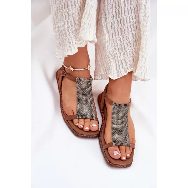  Dámské sandály ARTIKER 56C1365 BROWN 