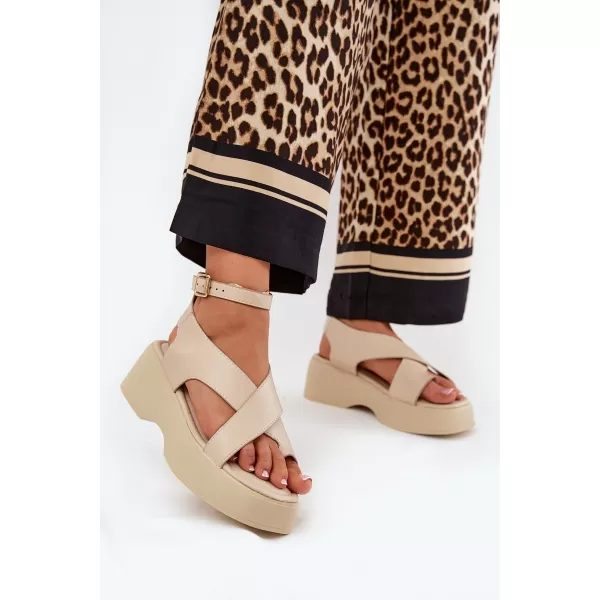 Dámské sandály BOTO TENZORUS 36261 BEIGE 