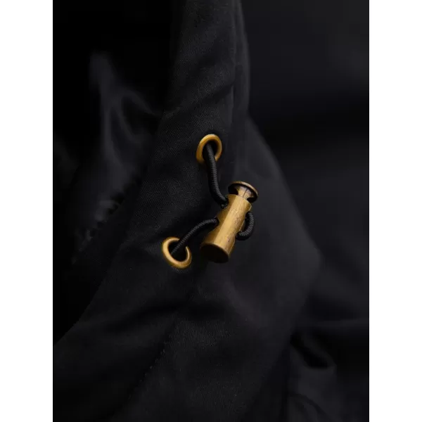  Pánská parka OMBRE OM-JAPJ-0287 BLACK 
