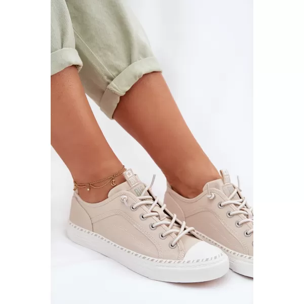  Dámské tenisky BIG STAR TT274387 BEIGE 