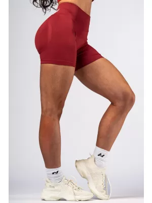 NEBBIA High-waist push-up šortky POWER 893 RED