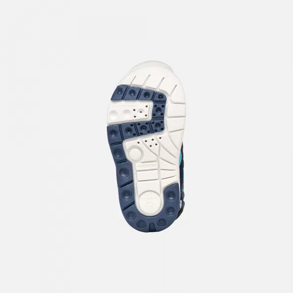  Chlapecké sandály GEOX SANDAL MULTY B650FA0CE14CF44D MODRÁ 