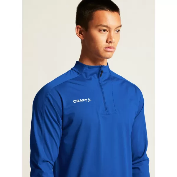  Pánská tréninková bunda s 1/4 zipem CRAFT TW Evolve 2.0 Half Zip M KLUBOVÁ KOBALTOVÁ 