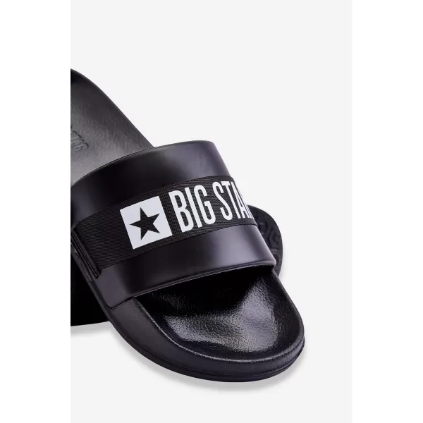  Pánské žabky BIG STAR LL174458 BLACK 