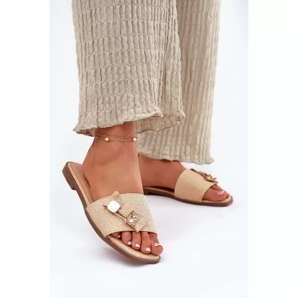  Dámské pantofle BOTO SALLARIELA 37528 BEIGE 