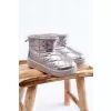 Dětské sněhule BIG STAR KK374241 SILVER