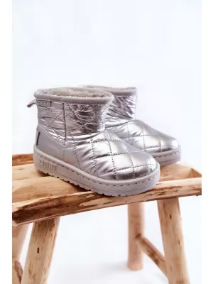 Dětské sněhule BIG STAR KK374241 SILVER