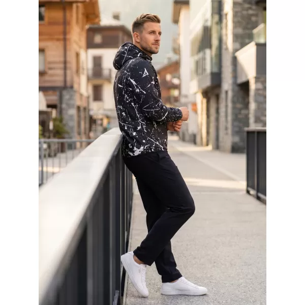 Pánská softshellová bunda premium ALTISPORT VOJ/ALM034JACK01 ČERNÁ 