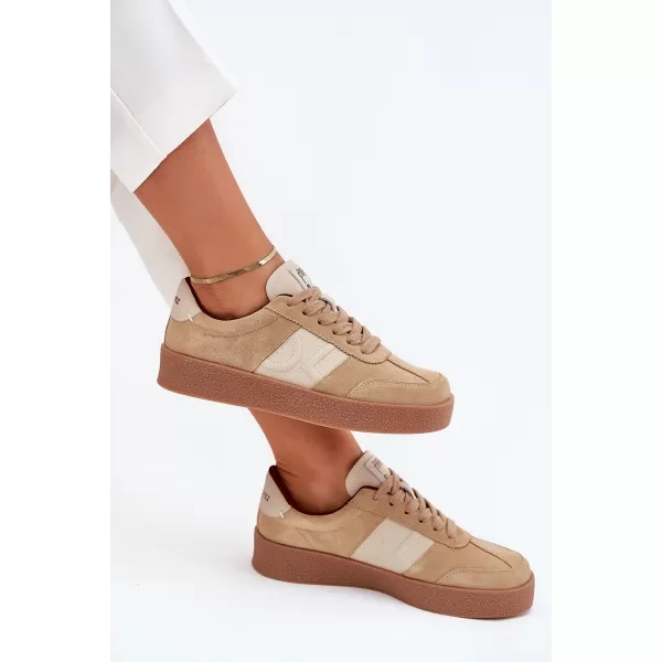  Dámské tenisky LOPEZ JUST DARE SS2D4022 BEIGE 