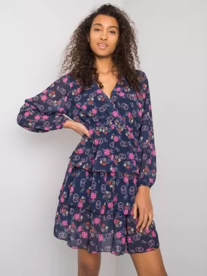 Dámské šaty RUE PARIS WN-SK-21049.38X NAVY
