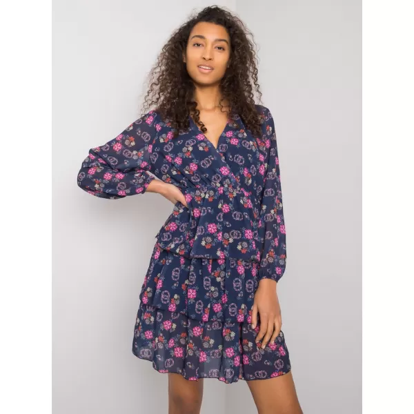  Dámské šaty RUE PARIS WN-SK-21049.38X NAVY 