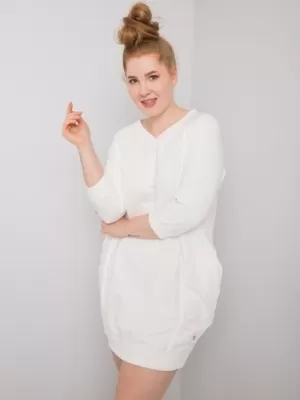 Dámské šaty RELEVANCE RV-SK-6847.59P ECRU