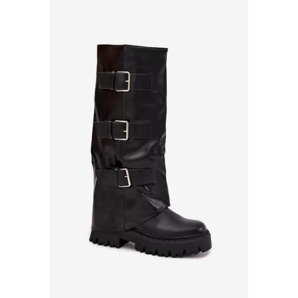  Dámské kozačky BOTO ISAVINE 39227 BLACK 