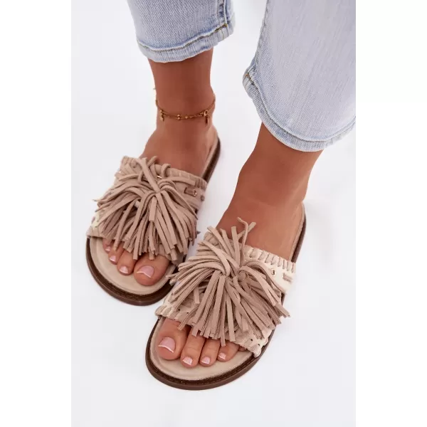  Dámské pantofle BOTO GLORINNA 41498 BEIGE 