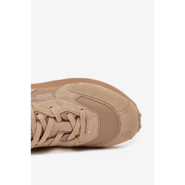  Pánské boty BIG STAR OO174298 BEIGE 