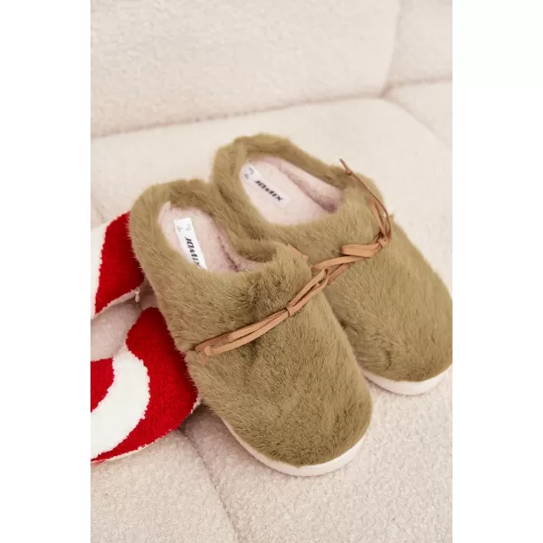  Dámské pantofle BOTO MINELLA 40739 GREEN 