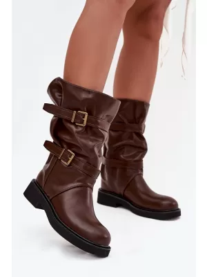 Dámské kozačky BOTO HALVESSA 39587 BROWN