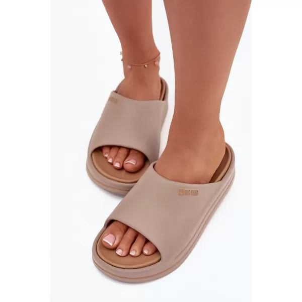  Dámské pantofle BIG STAR SS274424 BEIGE 