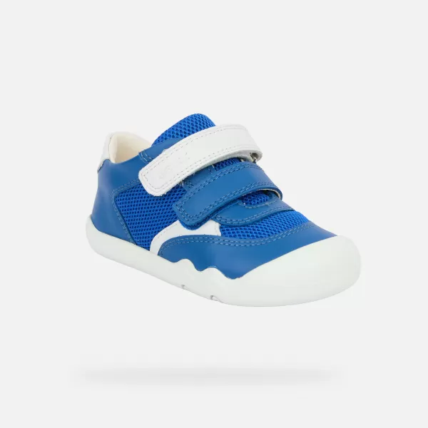  Chlapci první kroky GEOX STEPPIEUP B655WA08514C0432 MODRÁ 