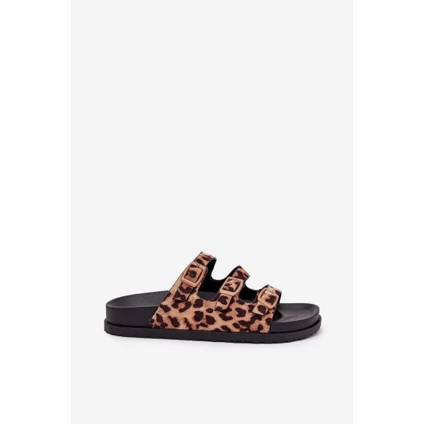  Dámské pantofle BOTO ULIRI 36081 LEOPARD 
