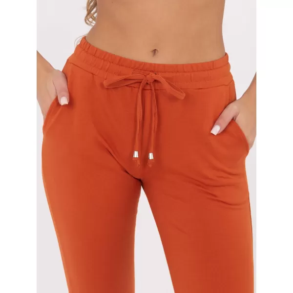  Dámské tepláky BASIC FEEL GOOD RV-DR-5040.07X DARK ORANGE 